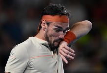 Fognini si arrende: gli Australian Open si allontanano, il ritiro è più vicino