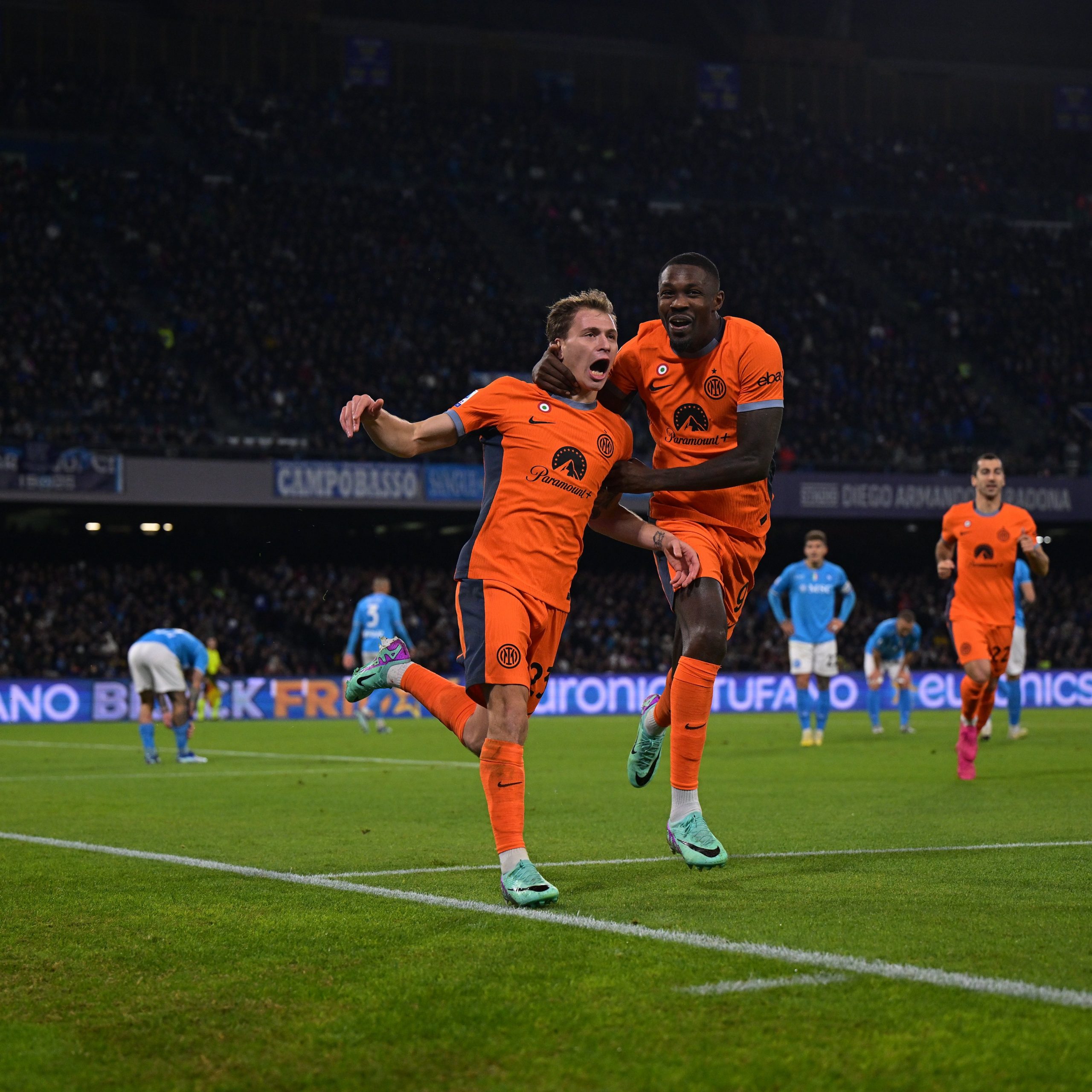 Napoli-Inter 0-3: i nerazzurri schiantano i Campioni d’Italia al Maradona