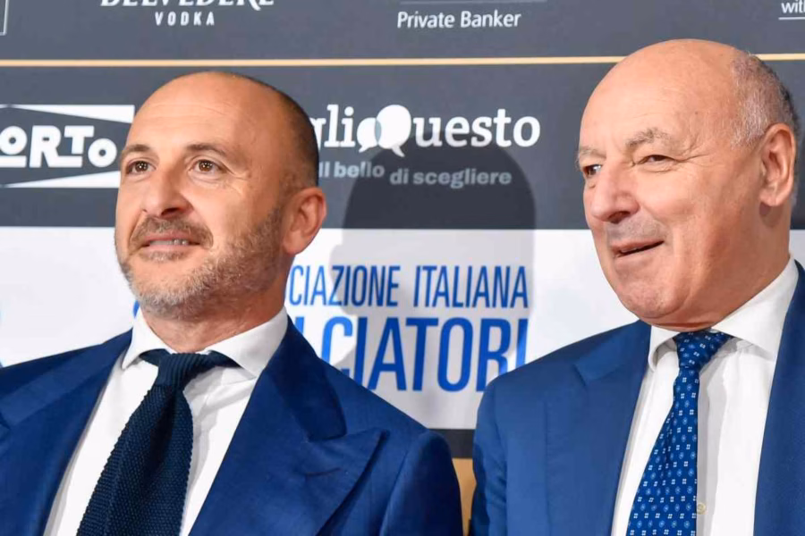 Marotta e Ausilio, presidente e direttore sportivo dell’inter
