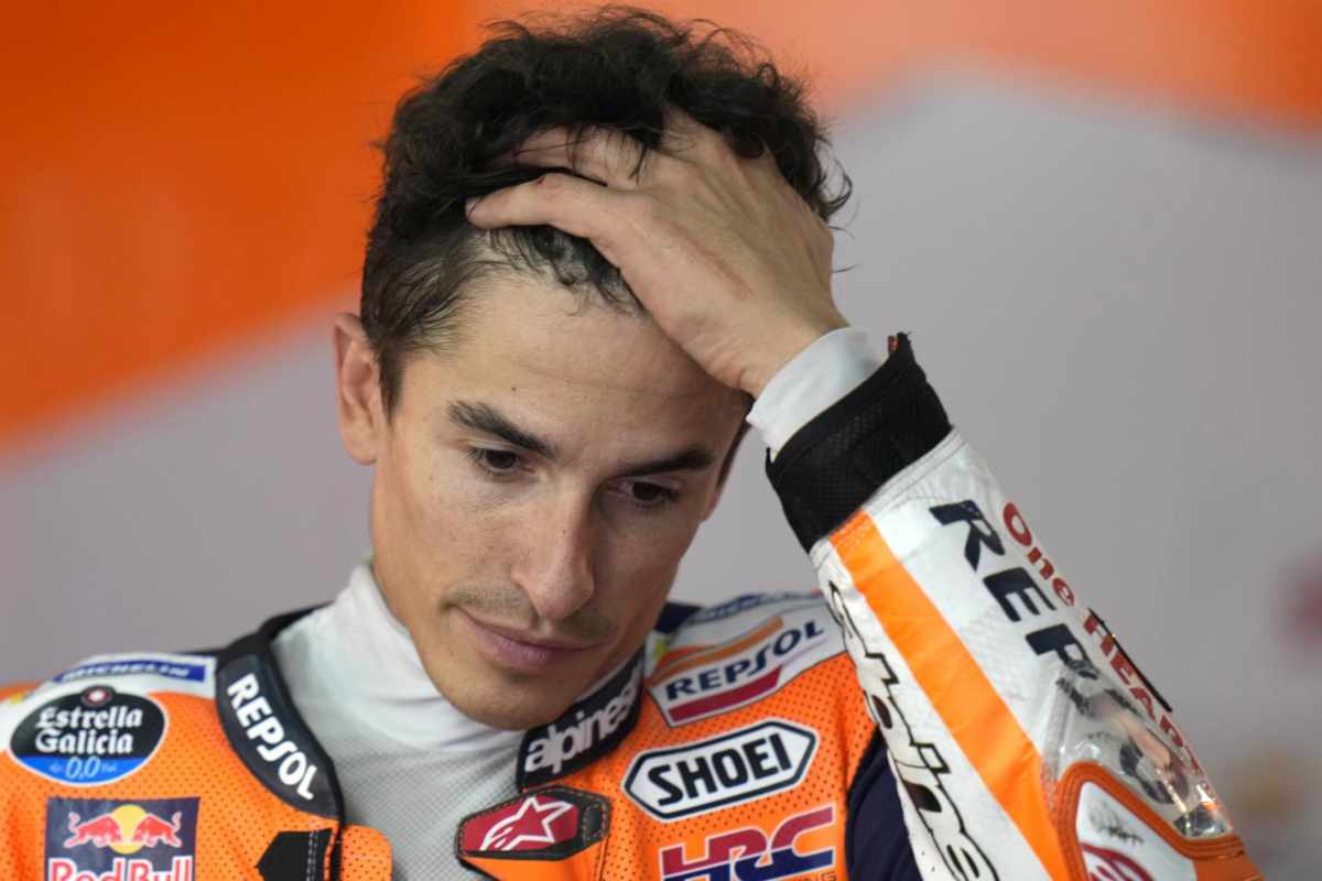 Brutto colpo per Marquez