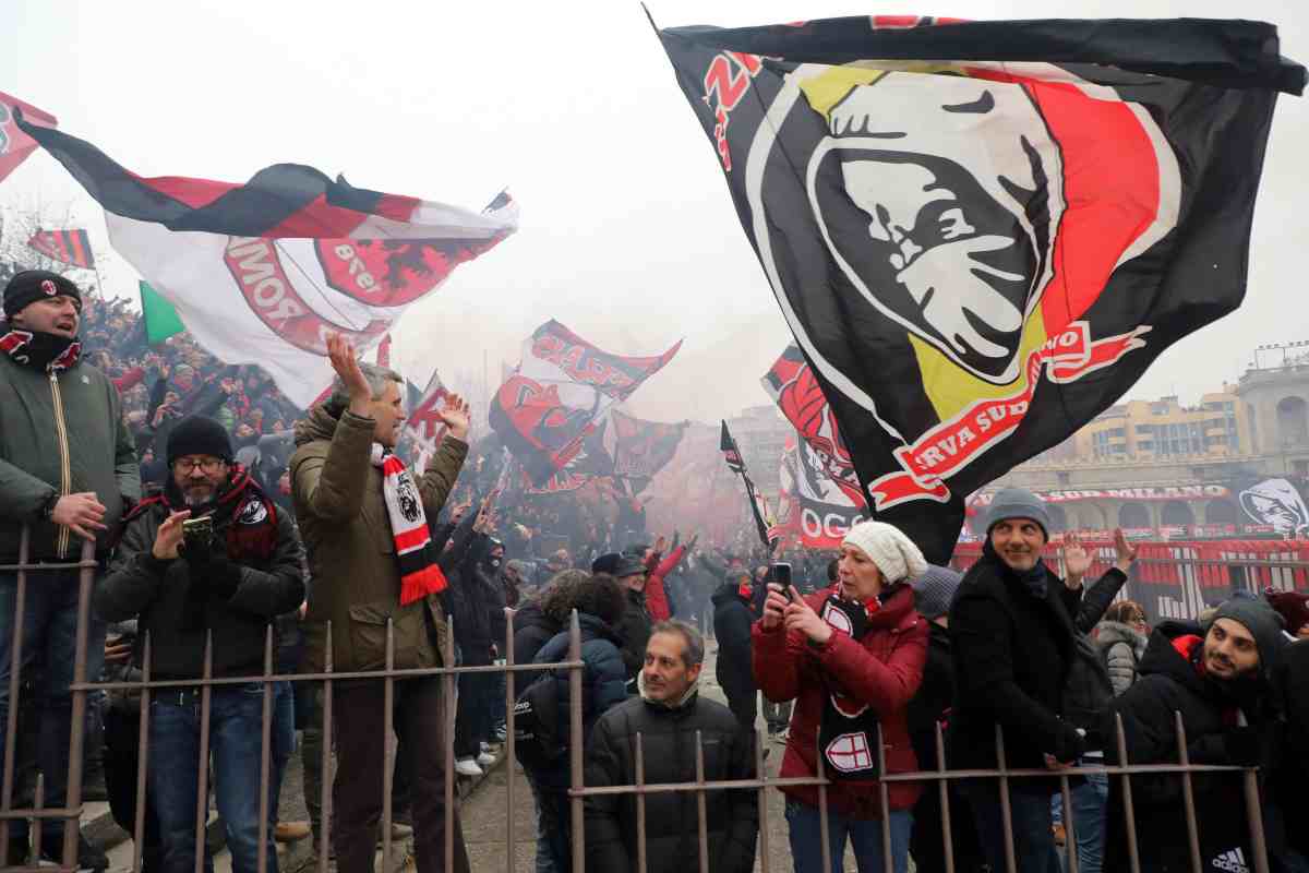 Milanisti in festa