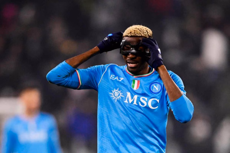 Osimhen, attaccante Napoli
