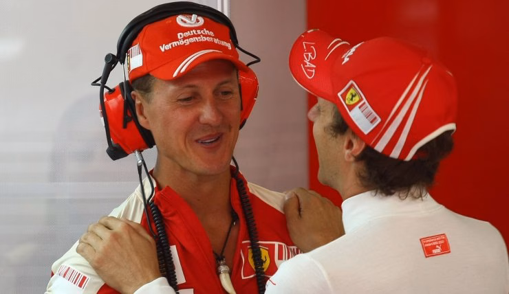 Badoer e Schumi grandi amici