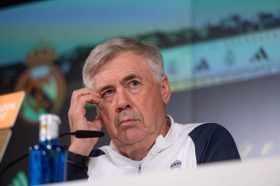 Carlo Ancelotti, allenatore del Real Madrid semifinalista di Champions League