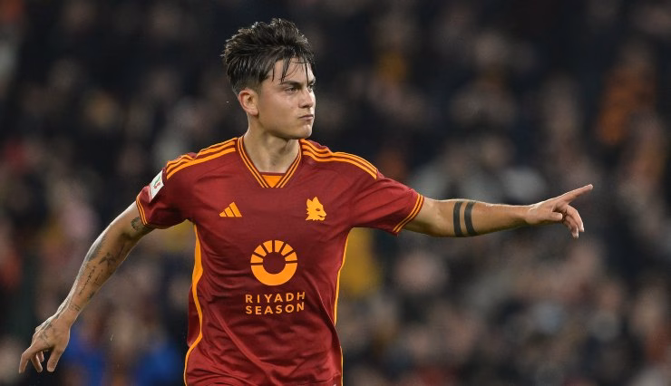 Dybala in panchina contro l'Udinese Roma