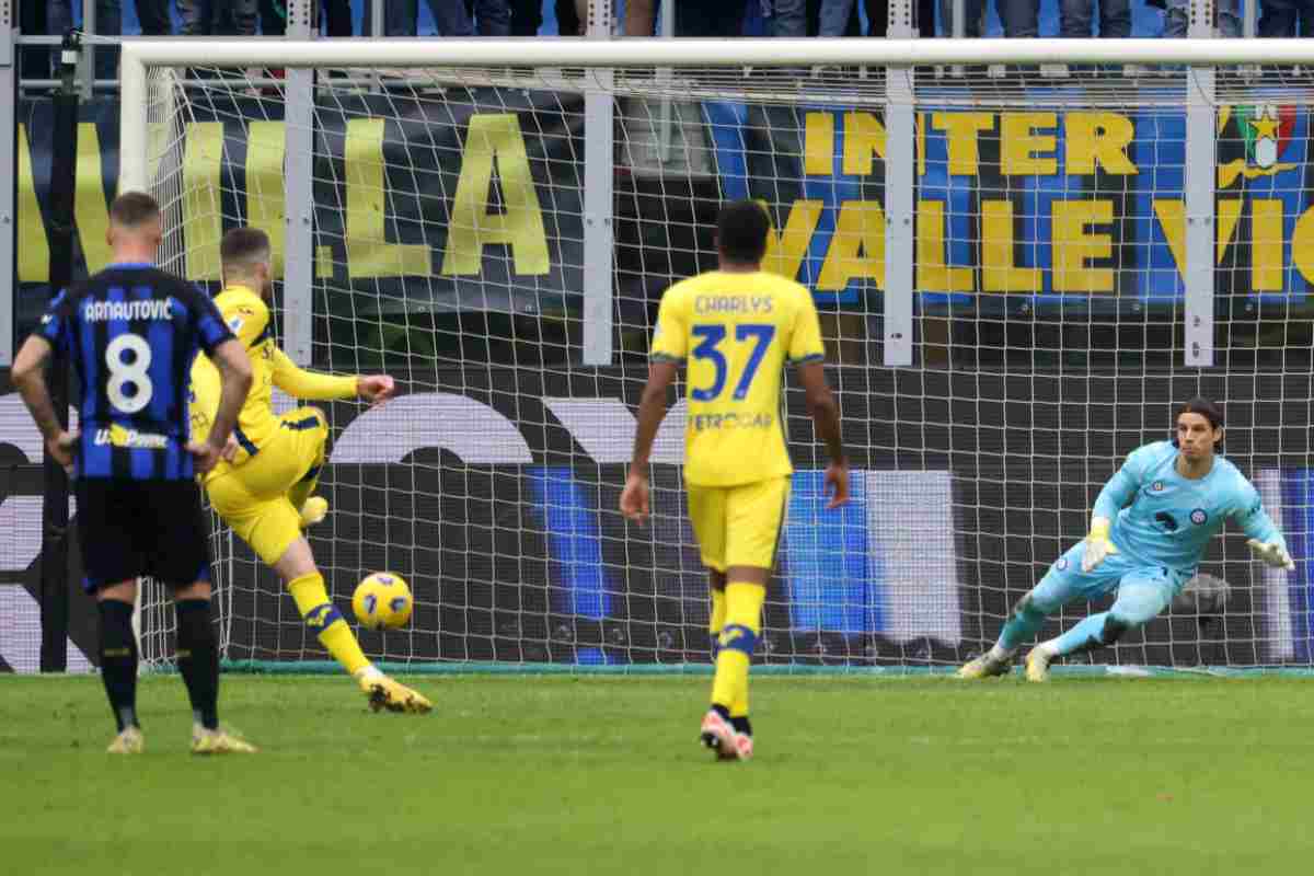 Rigore di Henry in Inter-Verona