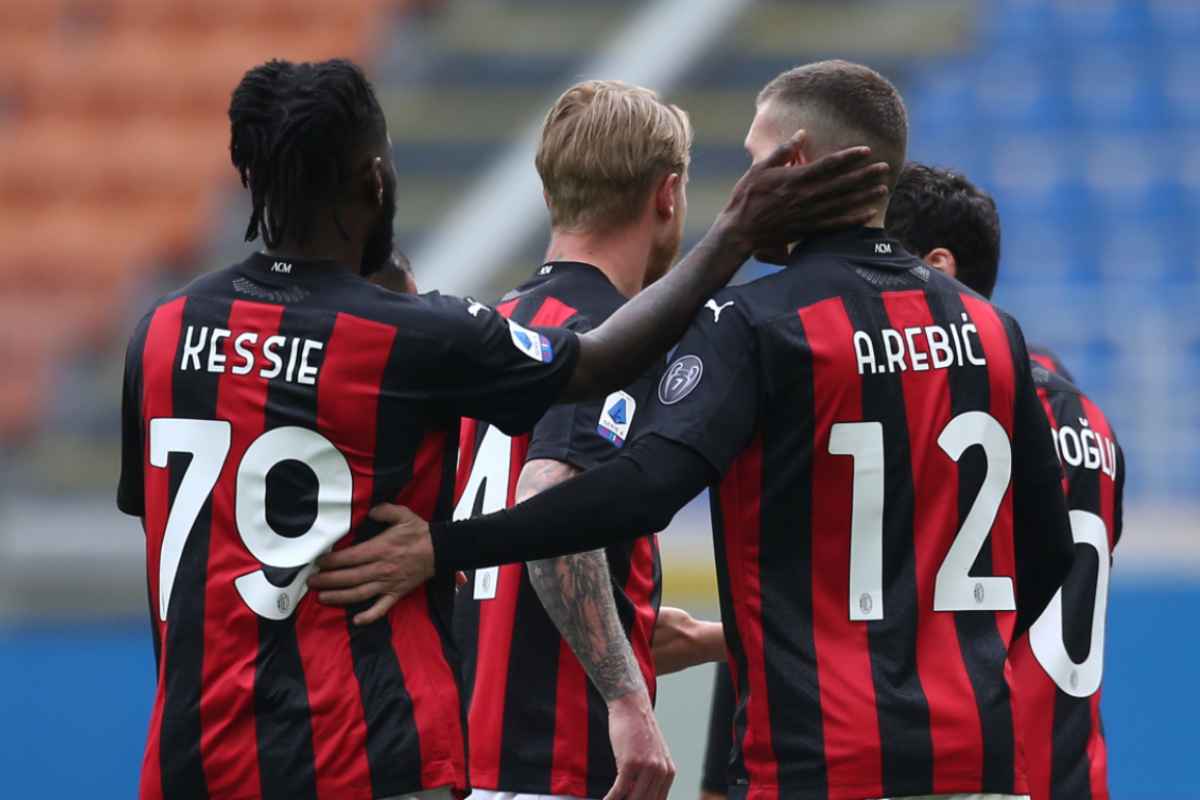 Ante Rebic e Franck Kessie