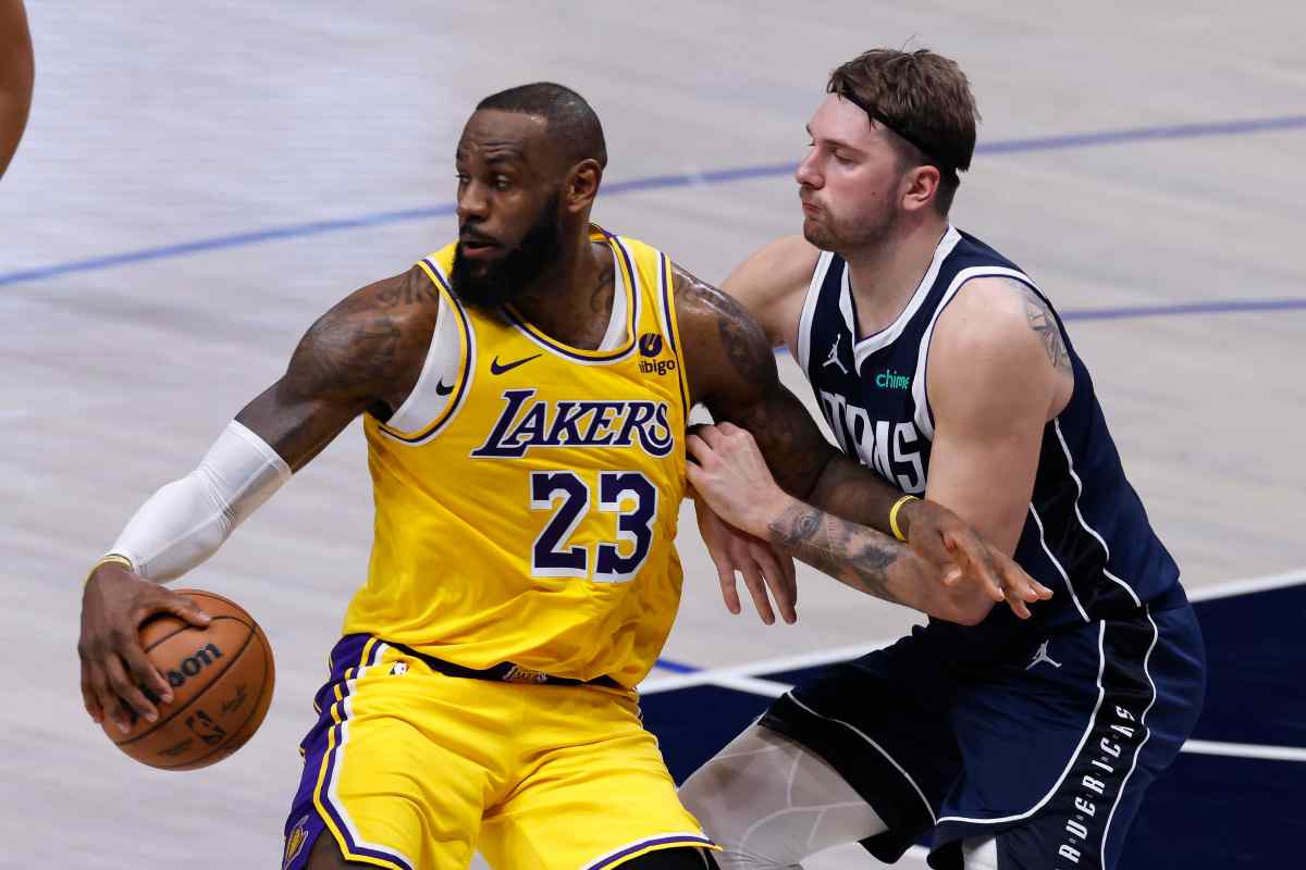 Non ci voleva per LeBron: Doncic lo ha beffato 