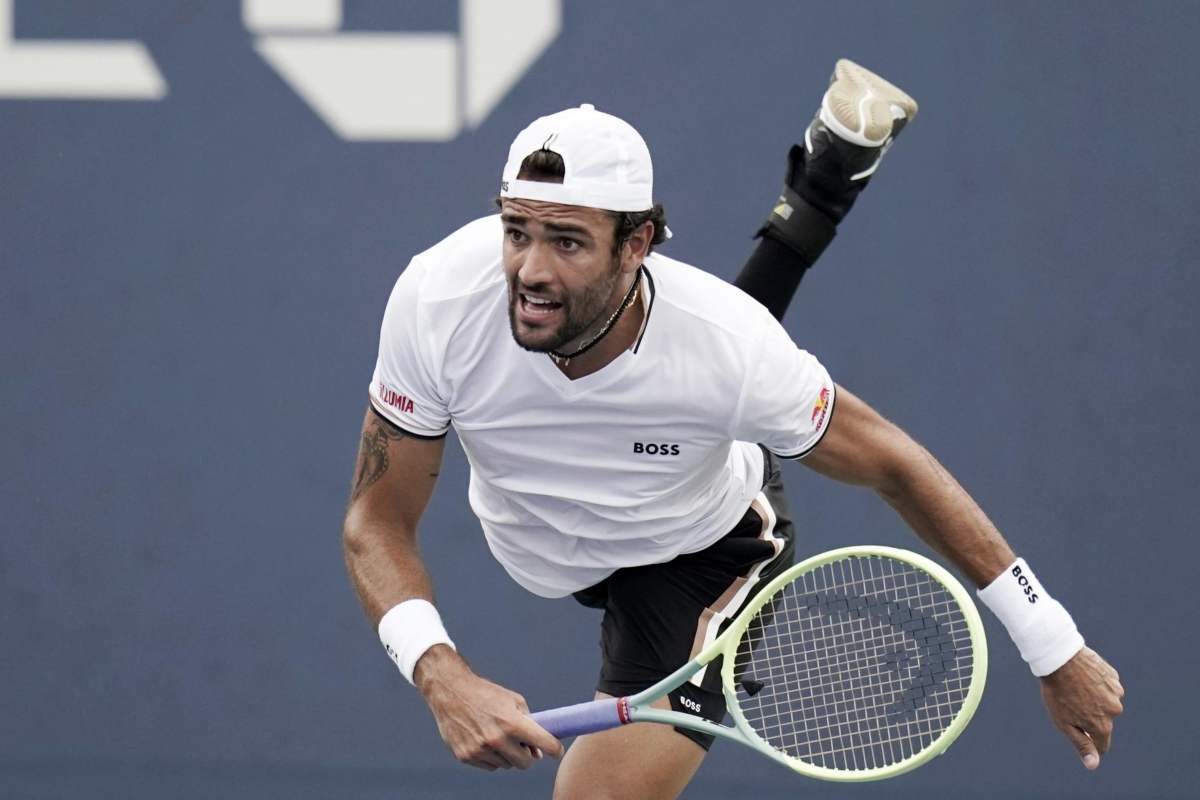 Berrettini superato da Sinner