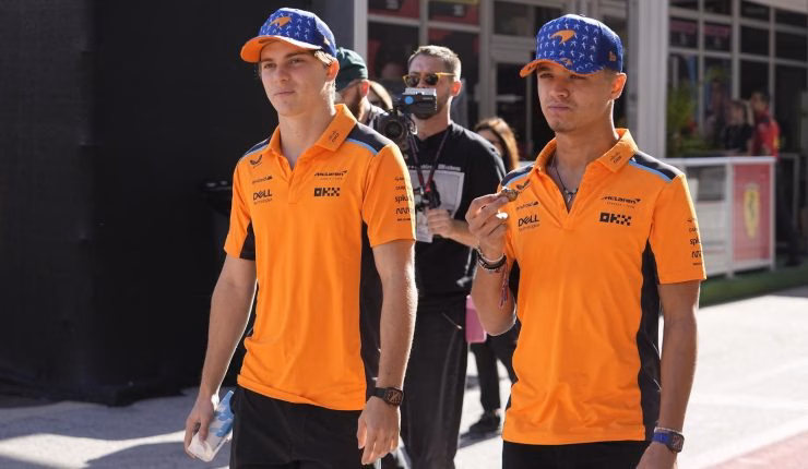 Verstappen sceglie Norris e Piastri 