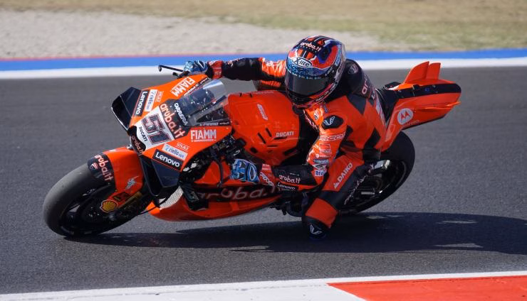 Michele Pirro boccia Marquez