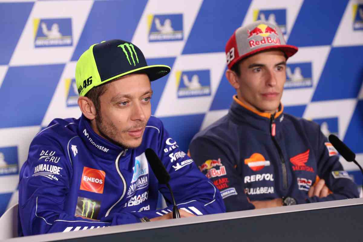 Rossi e Marquez, rivalità che continua