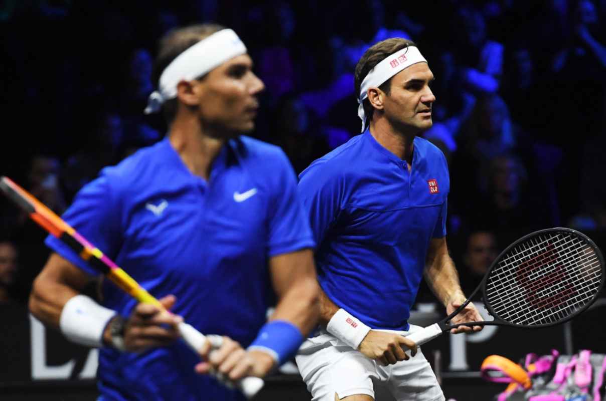 Sinner sulla scia di Federer e Nadal