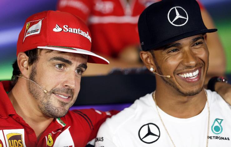 Hamilton e Alonso amici mai