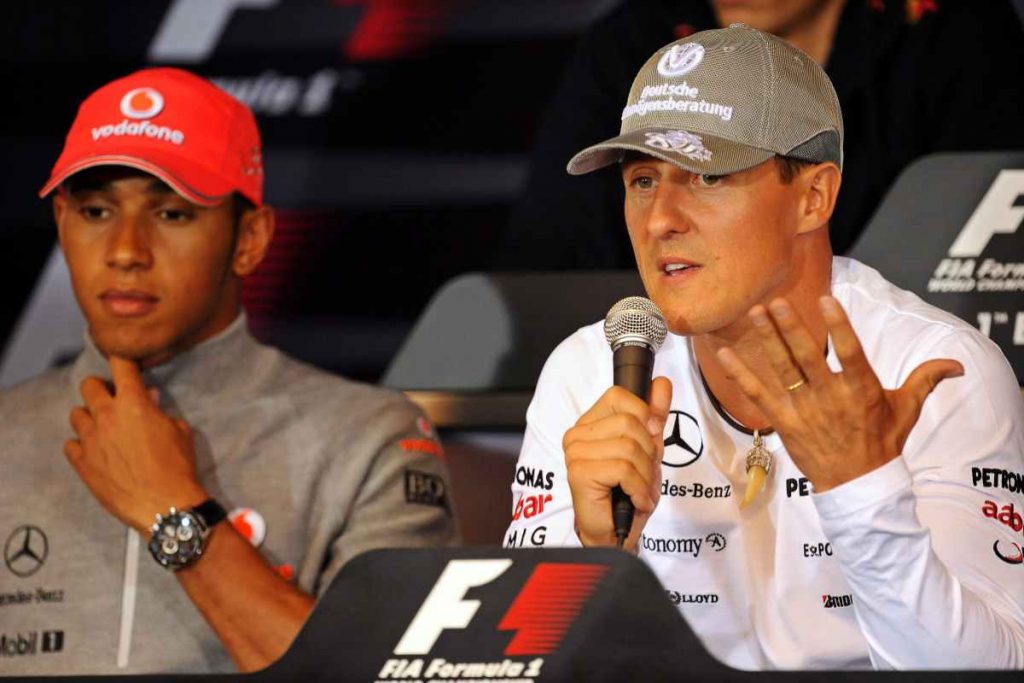 F1, Hamilton come Schumacher