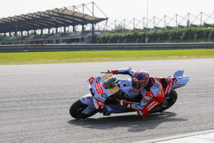 Marquez non al top con Ducati