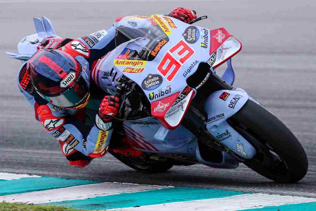 Marquez non al top con Ducati