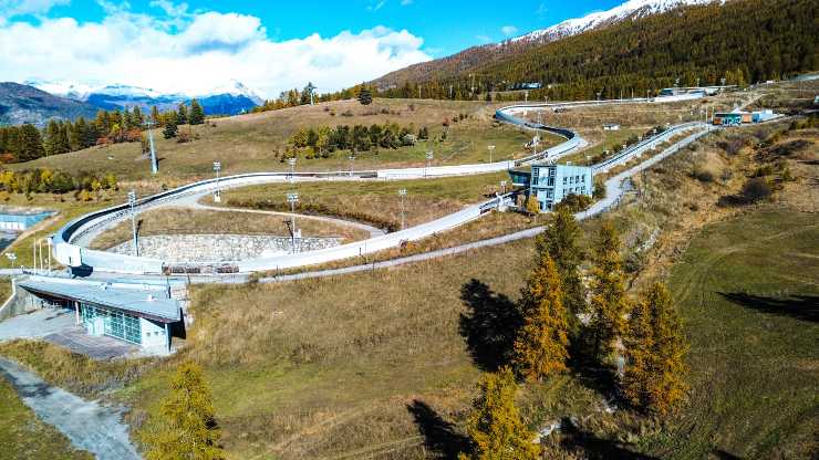 Nuova Pista da bob a Cortina d'Ampezzo