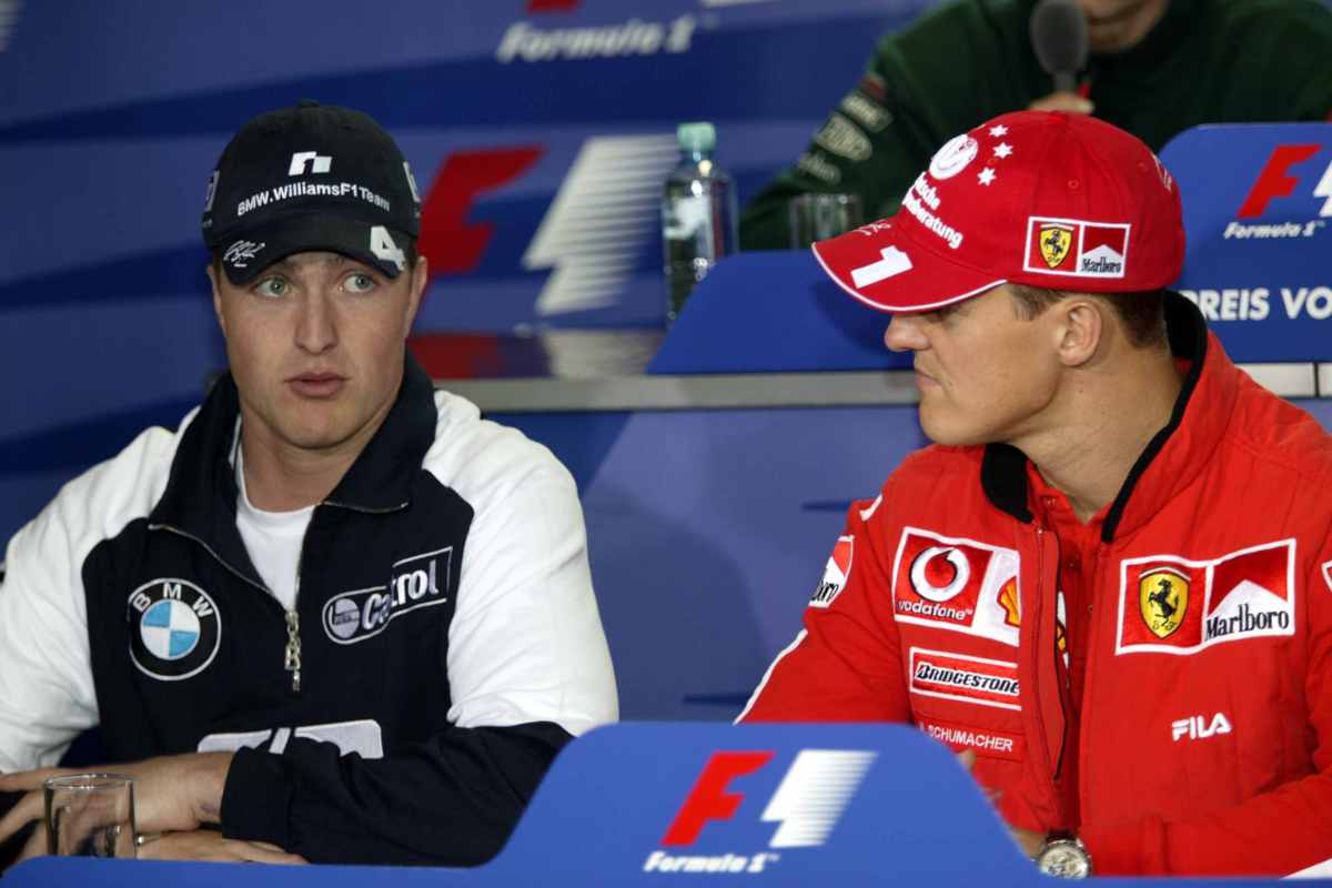 Schumacher non andava d'accordo con nessun compagno