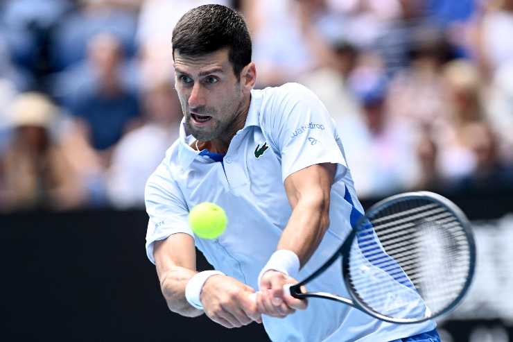 Djokovic quando torna in campo