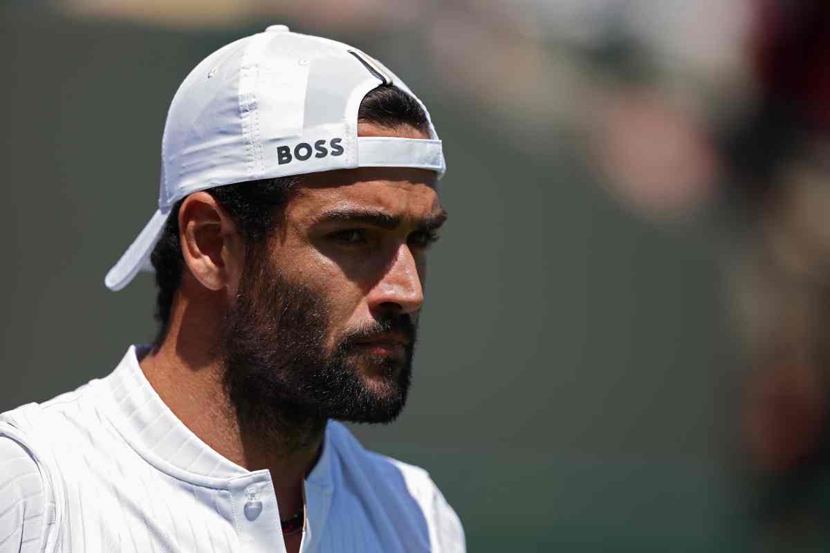 Matteo Berrettini commozione