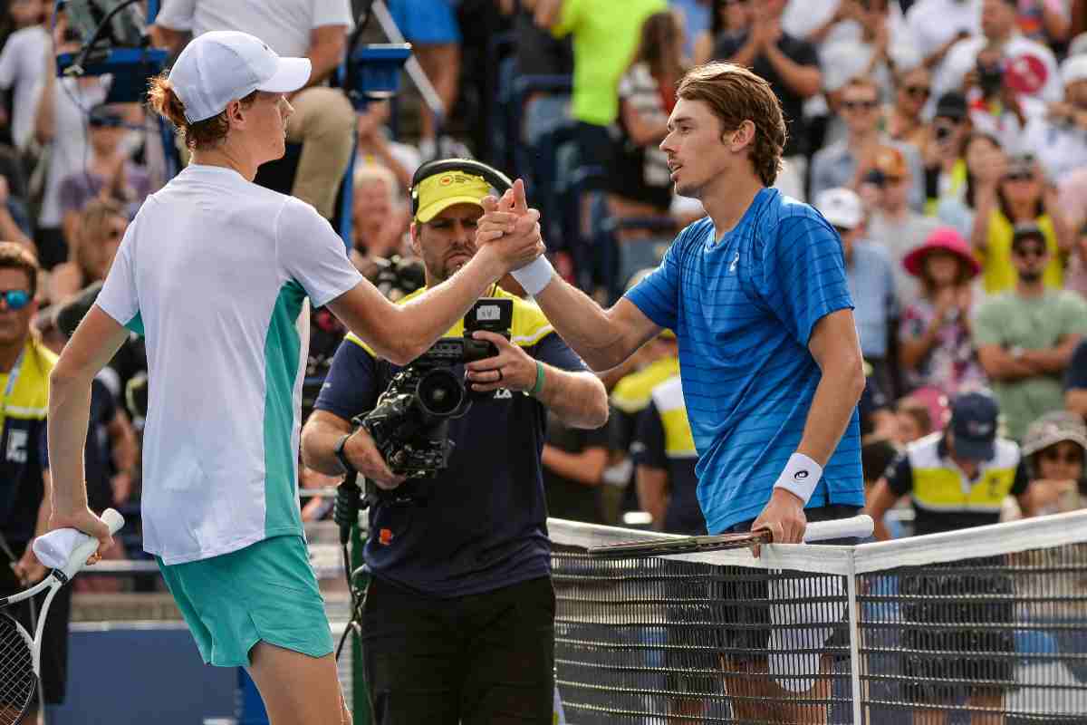Sinner De Minaur diretta streaming Atp Rotterdam
