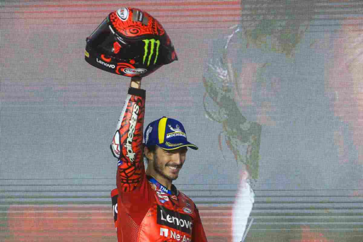 Bagnaia parla del ritiro