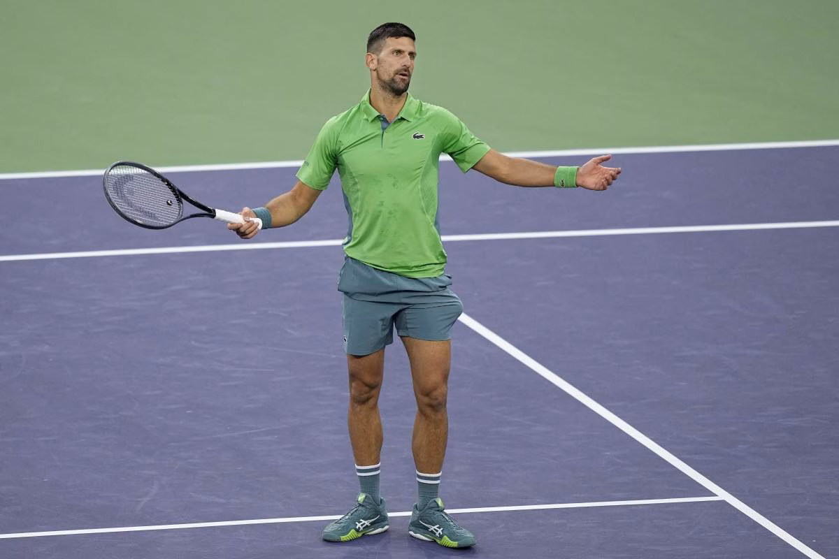 Djokovic cambia obiettivo dopo Indian Wells
