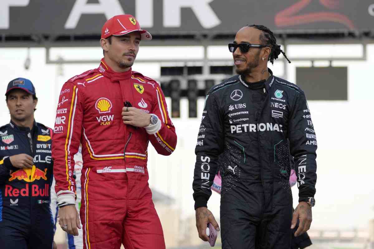 Hamilton, ostacolo Leclerc alla Ferrari