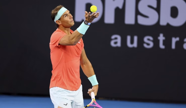 Nadal in campo a Madrid