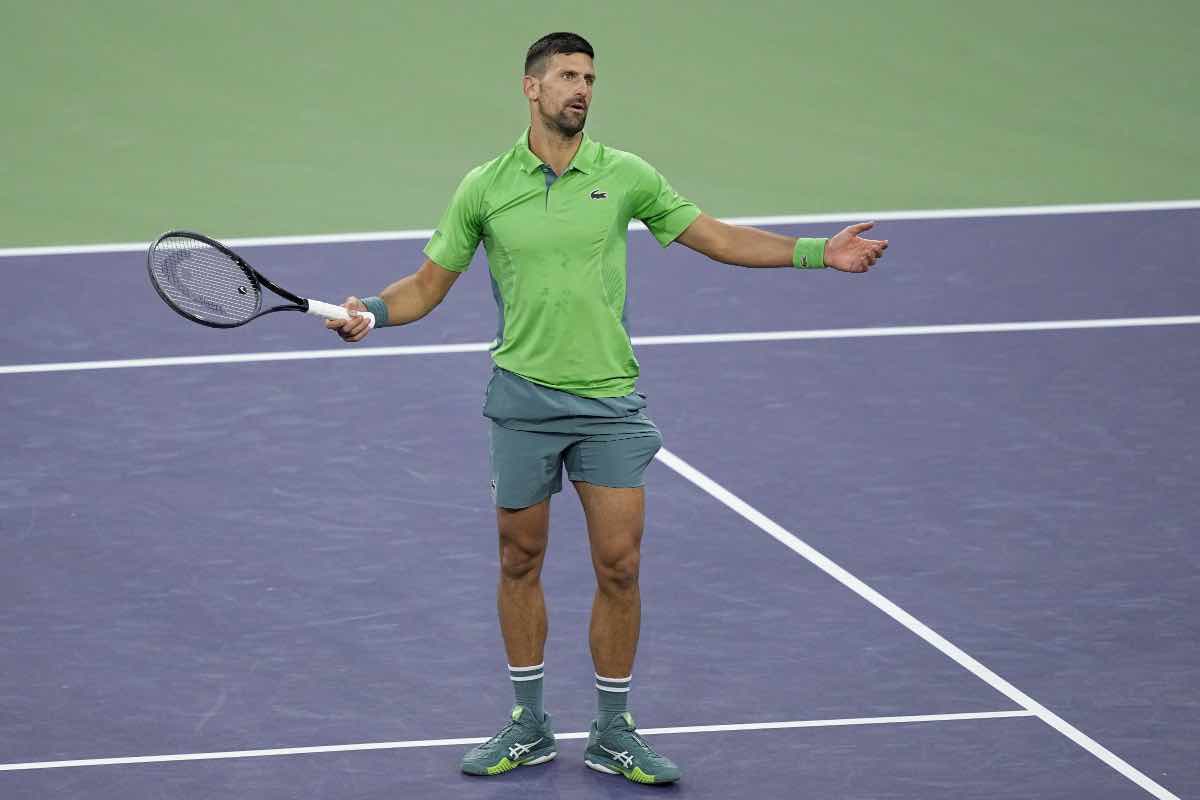 Djokovic non parteciperà all’Open di Miami