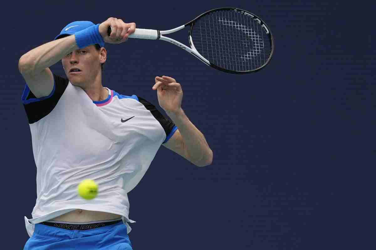 Sinner, l'azzurro esaltato in diretta