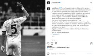 Napoli Juan Jesus post