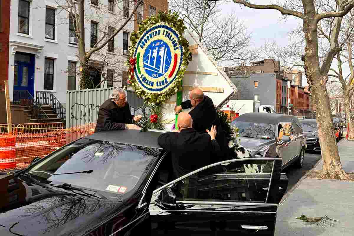 VIDEO – Fiorentina, da New York le immagini del funerale di Barone