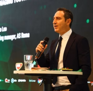 Il Direttore Sportivo della Roma Mauro Leo