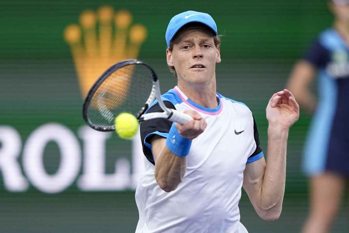 Jannik Sinner tabellone Atp Miami 