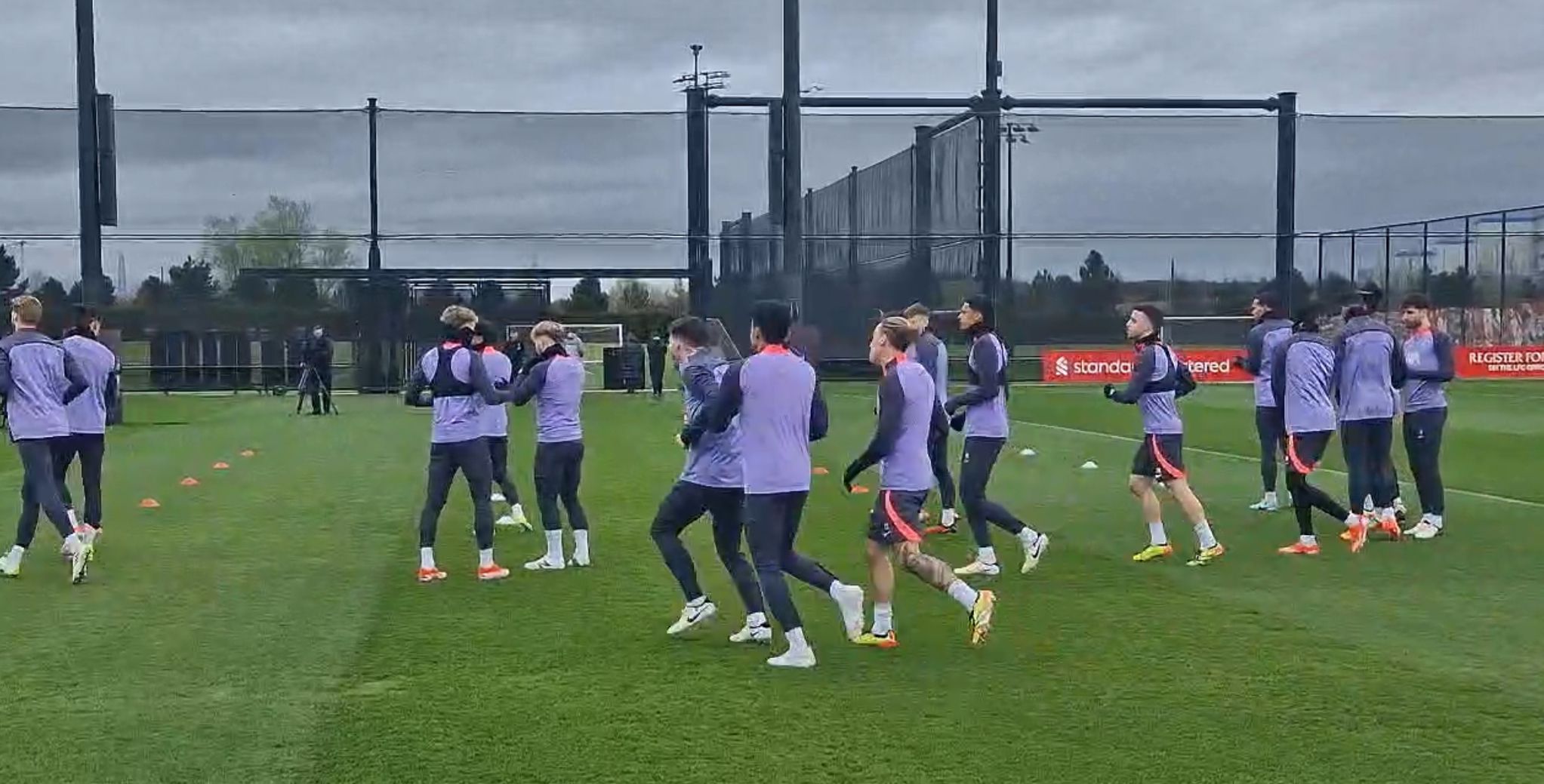 Liverpool, le immagini dell’allenamento (VIDEO)