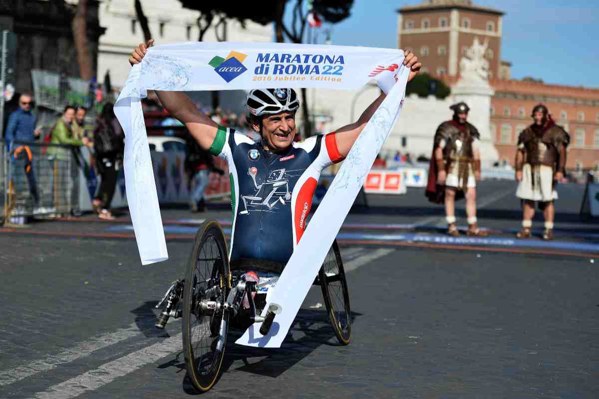 Alex Zanardi retroscena vittoria atleta paralimpica