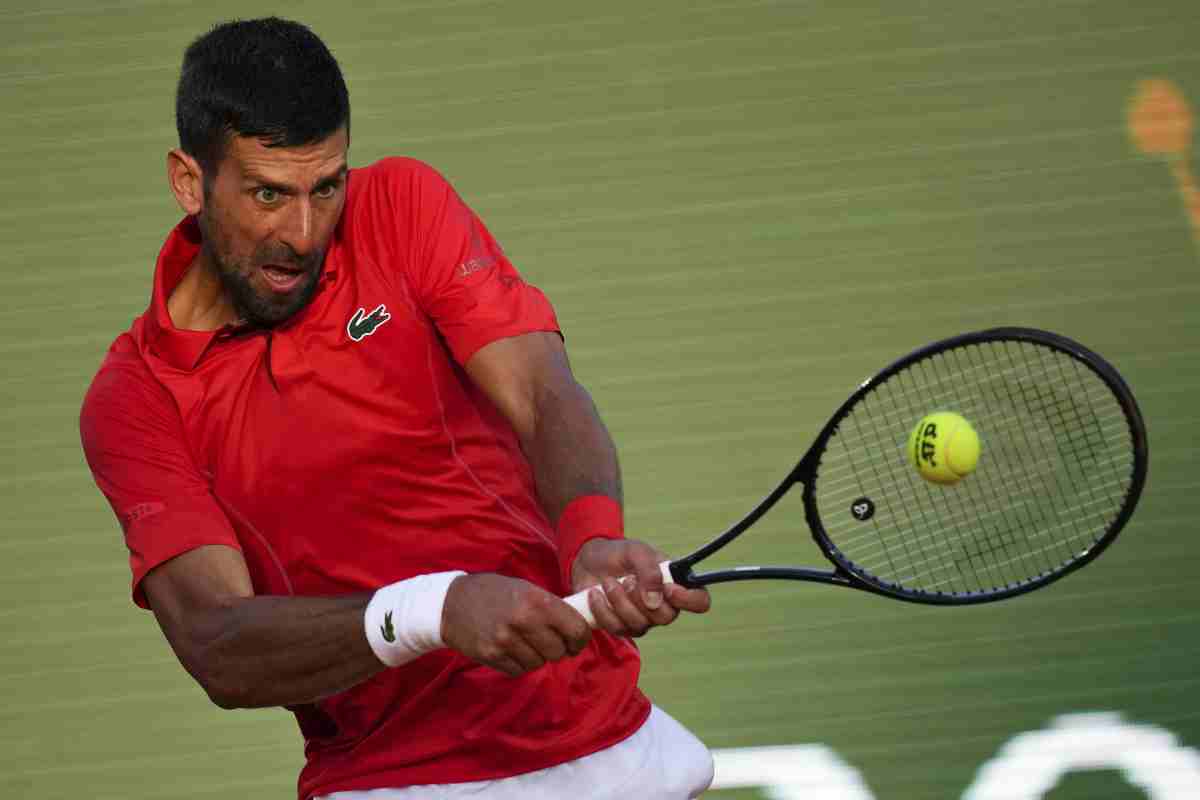 annuncio a sorpresa Djokovic