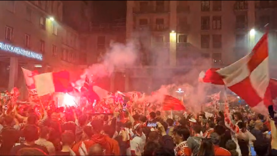 Festa a Mantova per la promozione in Serie B Esclusiva