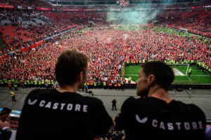 L’incredibile festa del Bayer Leverkusen
