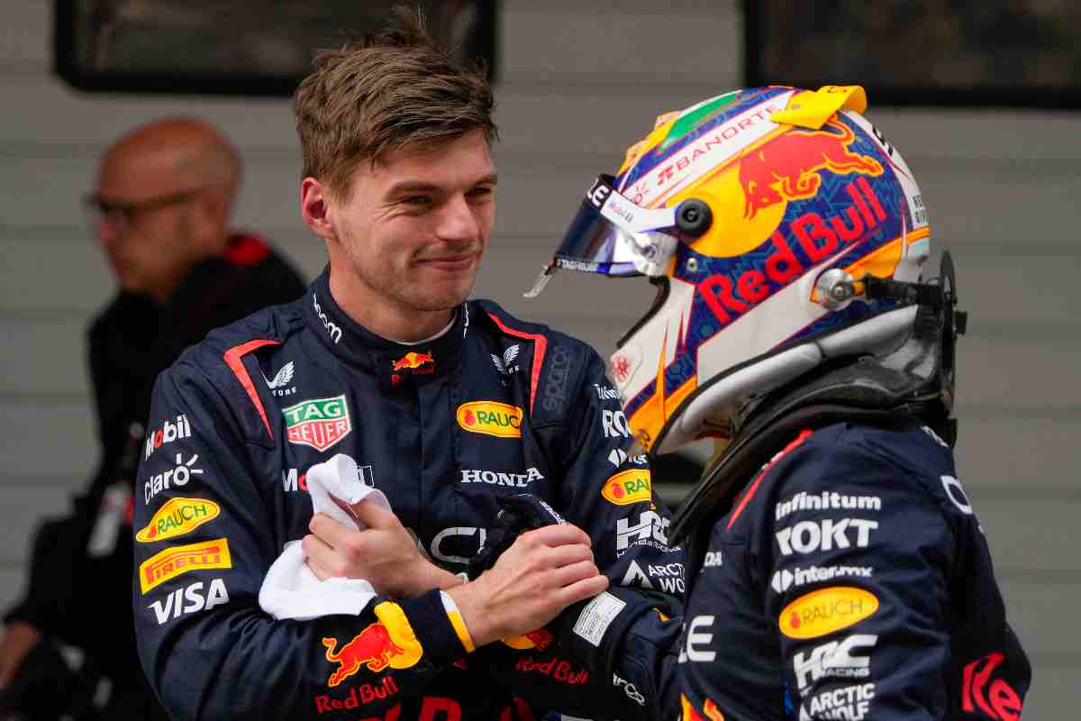 Norris Piastri sostituti Verstappen Perez Red Bull