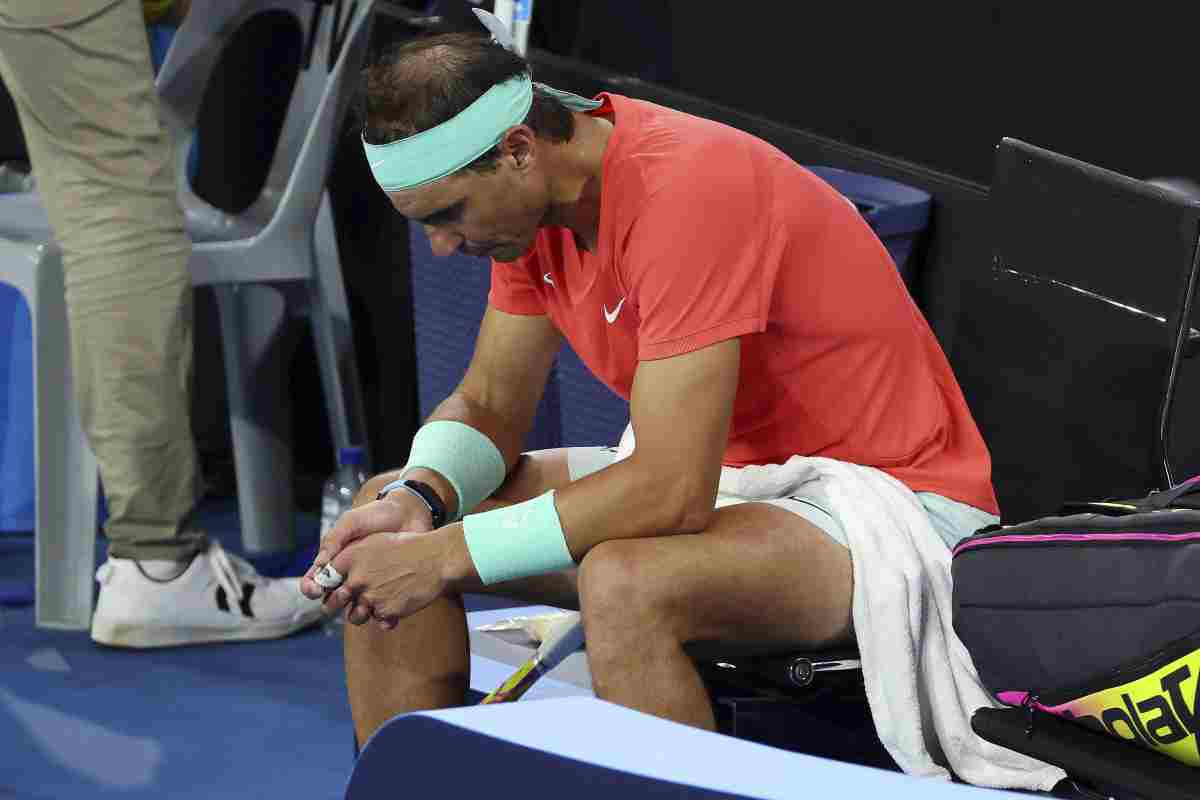 Nadal, stavolta è davvero finita