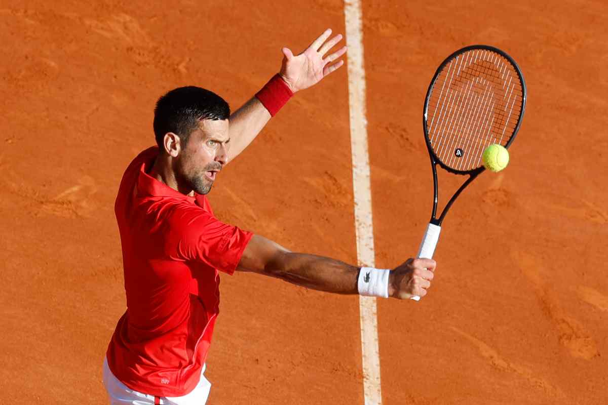Novak Djokovic nuovo stravolgimento