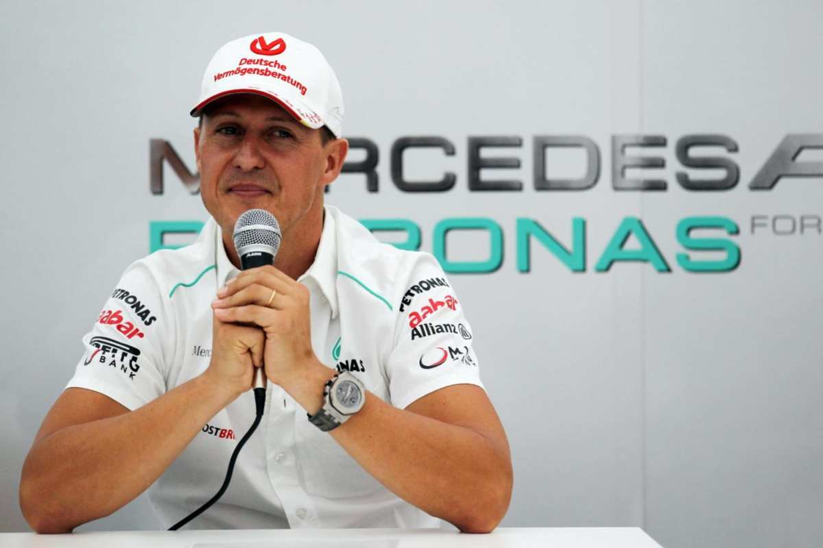 Schumacher, scatto incredibile dell'ex pilota