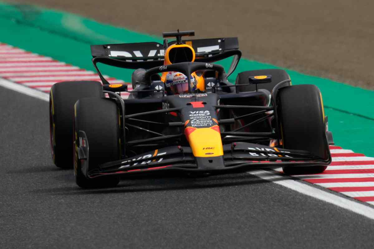 Verstappen via dalla Red Bull