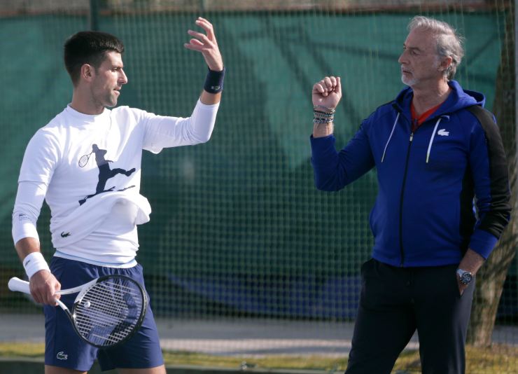 Djokovic ha annunciato il cambio di preparatore atletico