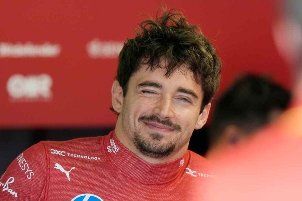 Leclerc annuncio Newey Ferrari