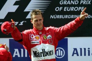 Tutti commossi per Michael Schumacher