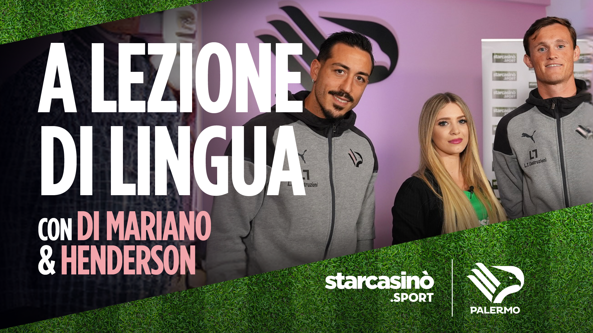Dal dialetto palermitano allo scozzese con Francesco Di Mariano e Liam Henderson: lezioni di lingua con due incredibili giocatori rosanero
